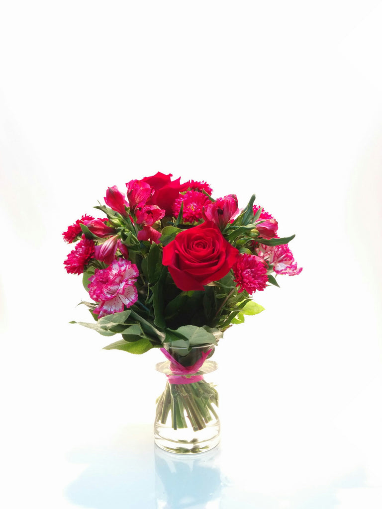 BF051-Bouquet de fleurs "Passionnément !"